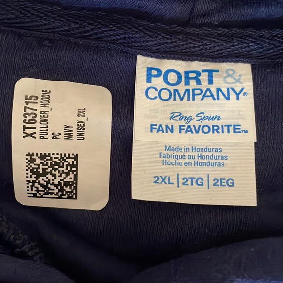 Bloodborne Hoodie Navy 2XL, NEW. - Picture 6 of 6